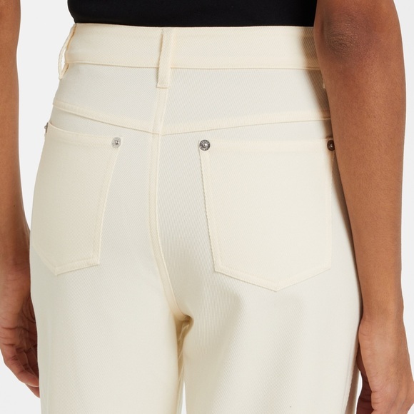 STAUD Grayson Pant - Ecru size 8 - Picture 9 of 9